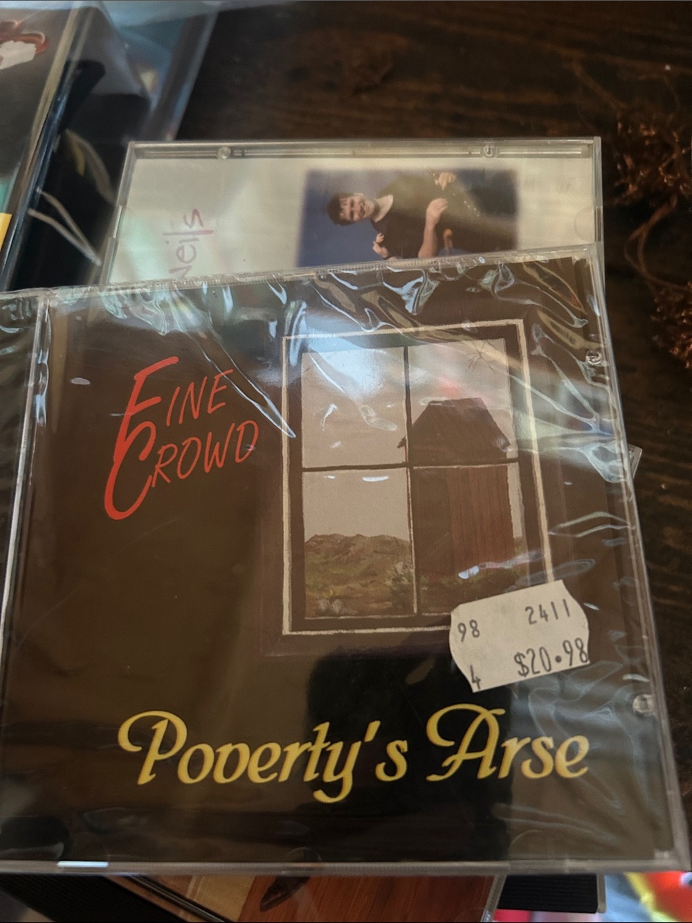 "Poverty's Arse" Black Album Cover Art
